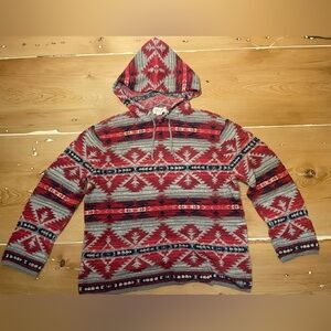 Ralph Lauren denim supply Aztec hoodie